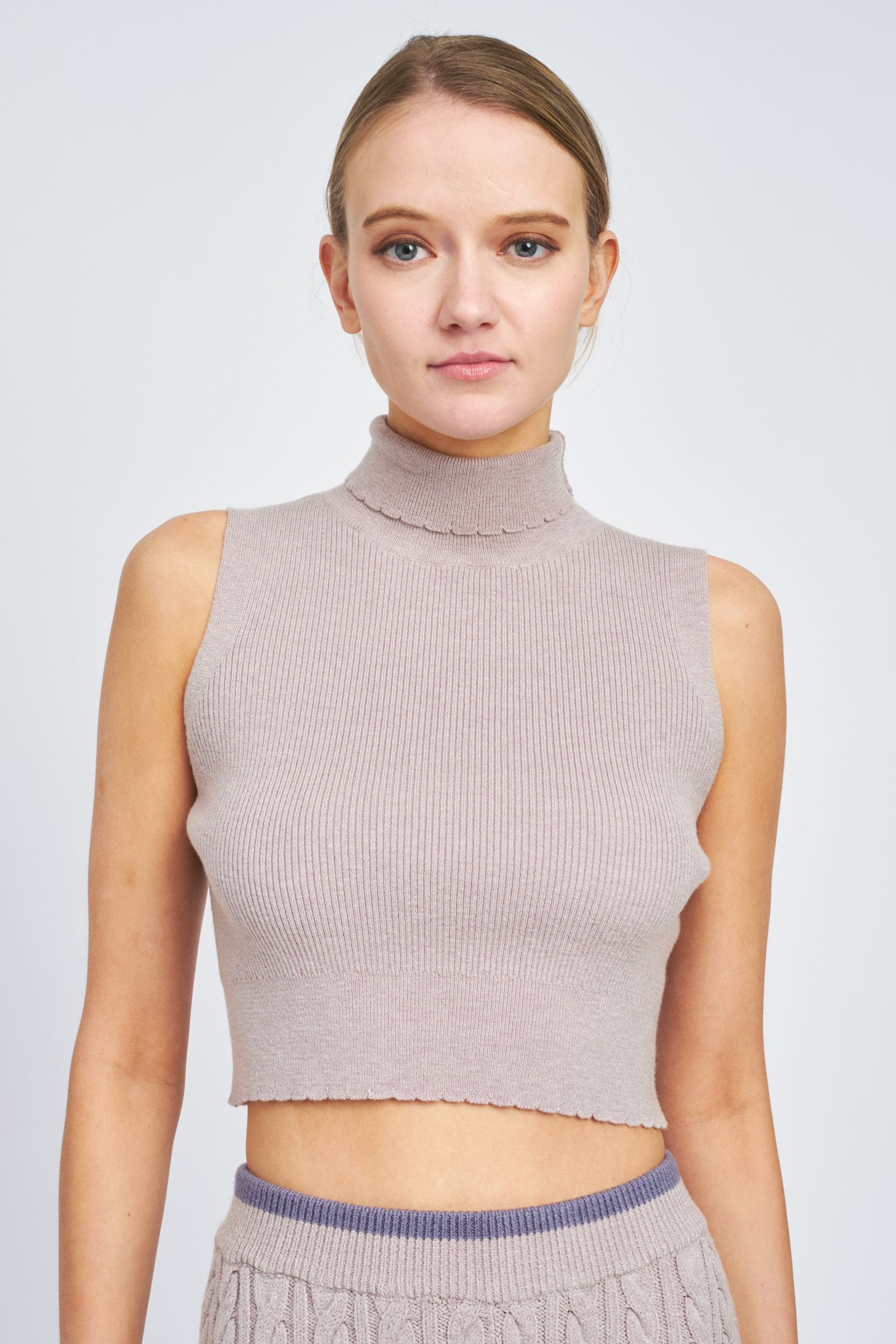 Scalloped Edge Sweater