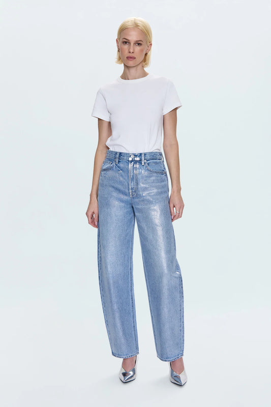 WES HIGH RISE BARREL JEAN - SPELLBOUND