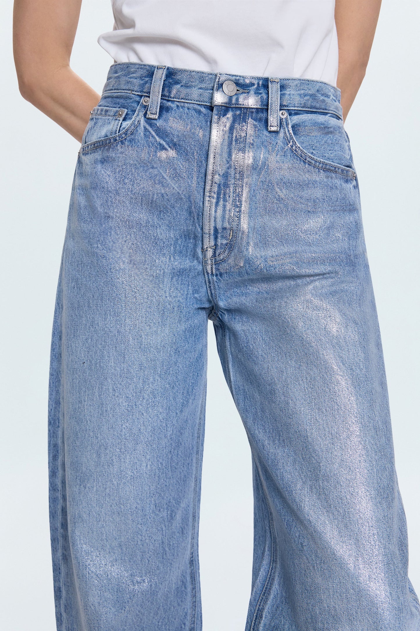 WES HIGH RISE BARREL JEAN - SPELLBOUND