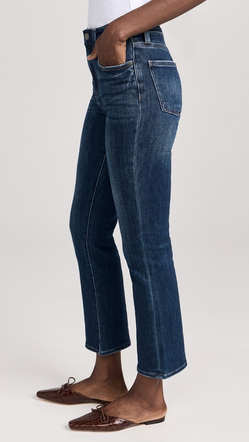Lennon high rise crop boot