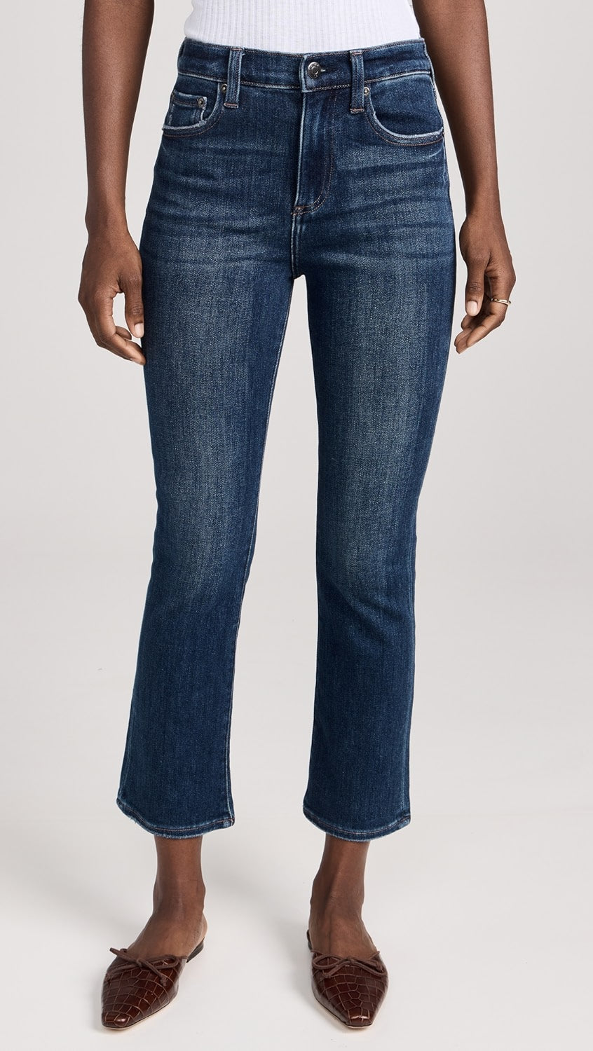 Lennon high rise crop boot