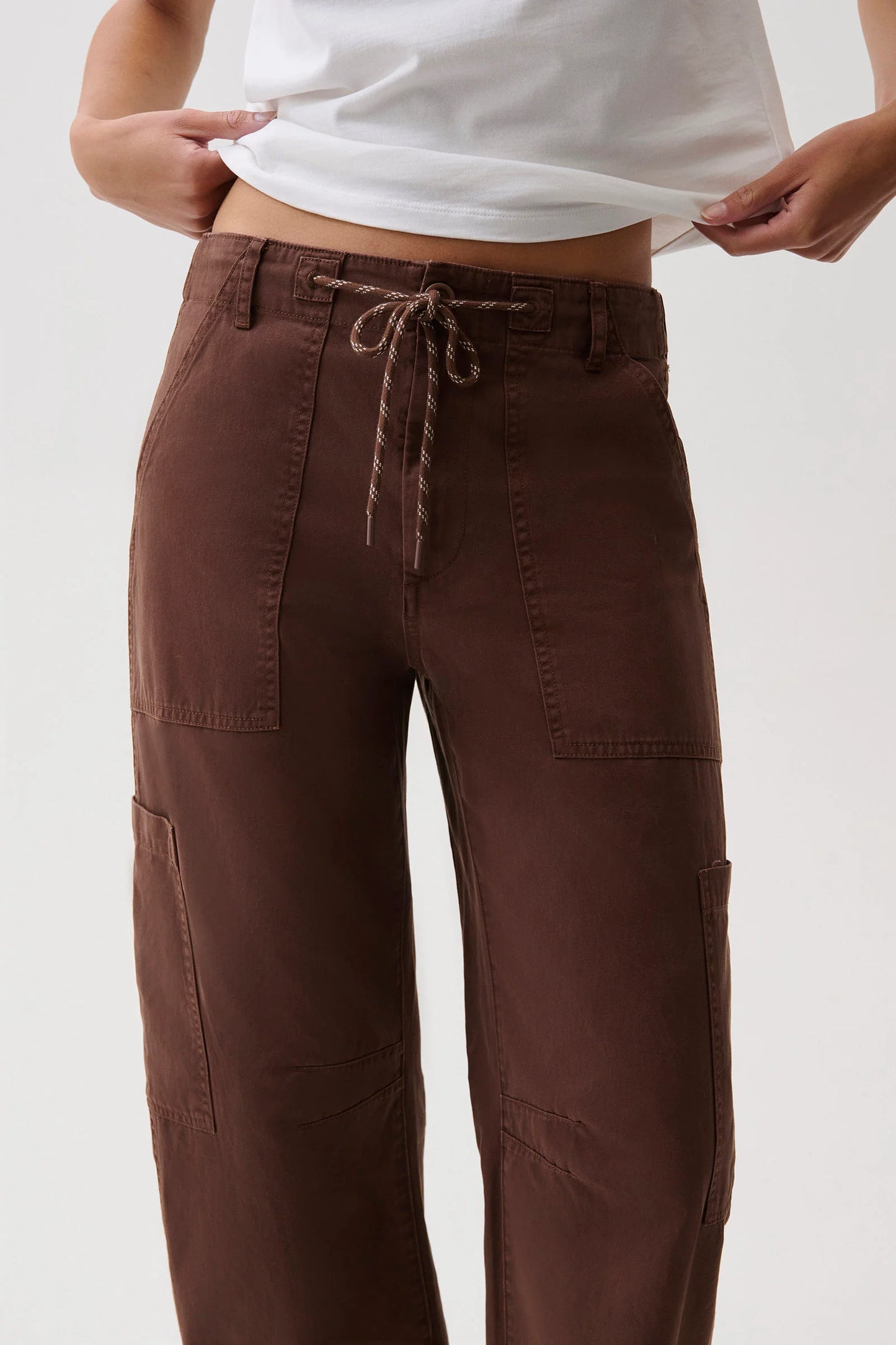 Sabrina curved utility pants