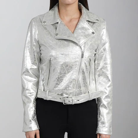 Liza Silver Jacket