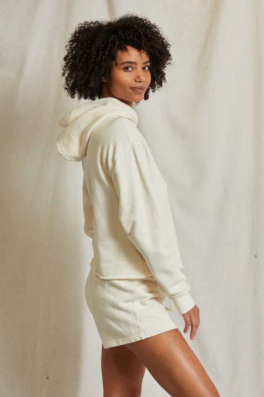 Fleece Sweat short Ivory