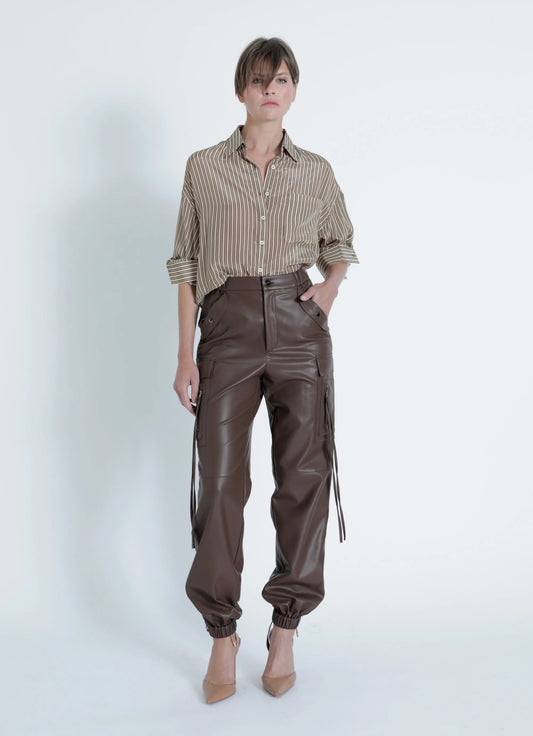 Vegan Leather Pants
