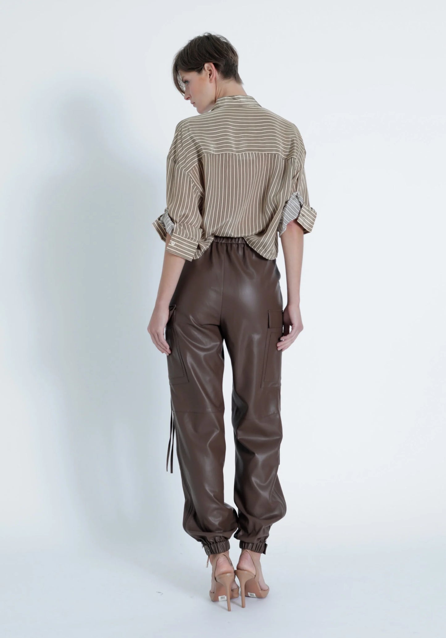 Vegan Leather Pants