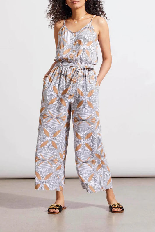 Button Front Jumpsuit