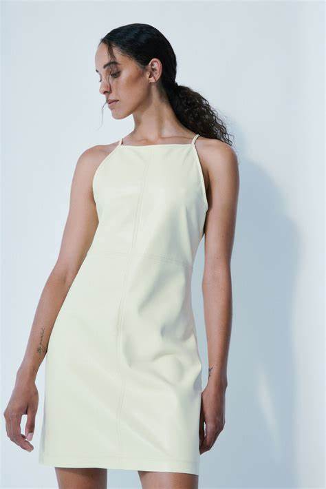 Alanis Lemon Sorbet Dress