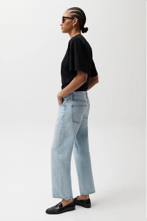 Lexi Mid Rise Bowed Straight - Dolce Vita Vintage