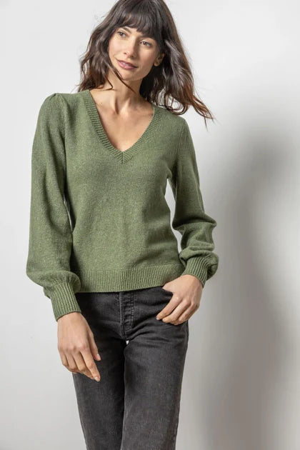 Full Sleeve V Neck Sweater