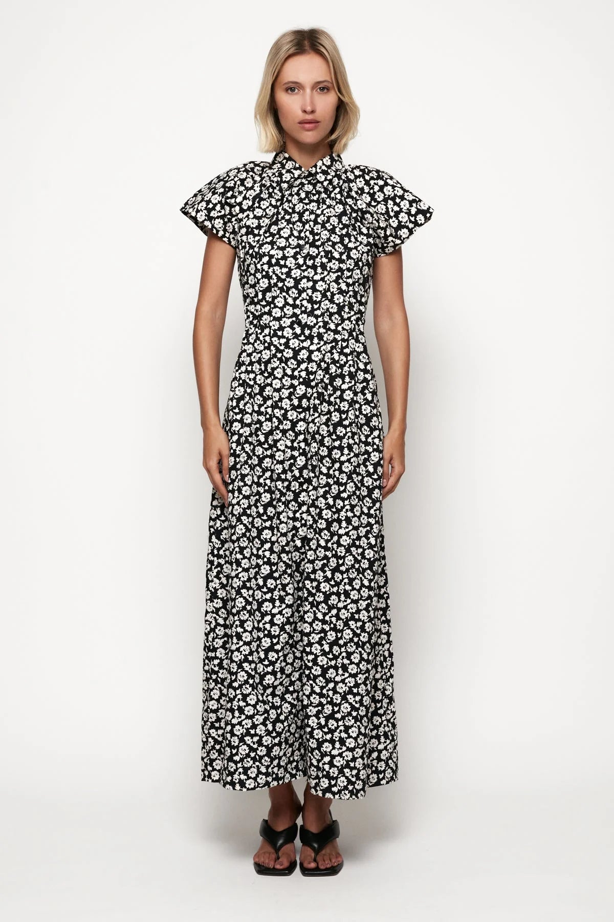 Cap Sleeve Midi Dress – OLIVIA RAE