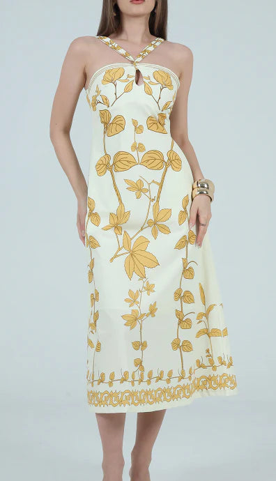 Zoey Halter Maxi Dress