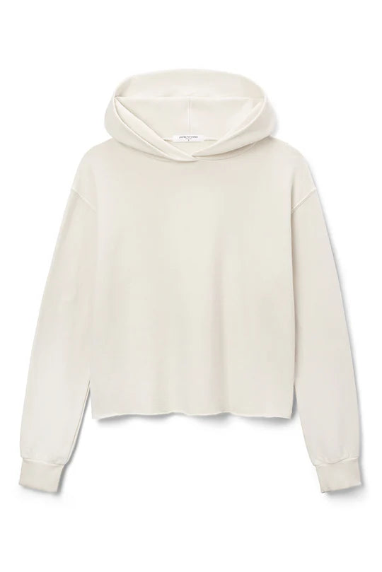 Fleece Cut Off Hoodie