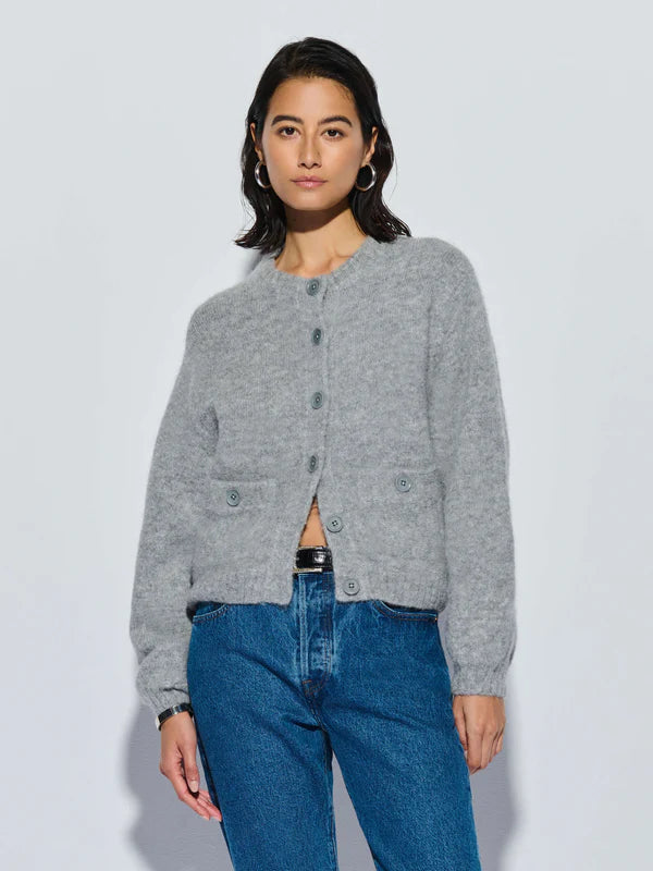 Tessa Cardigan Dove Grey