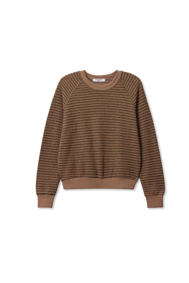 Alexi Stripe French Terry Sweatshirt