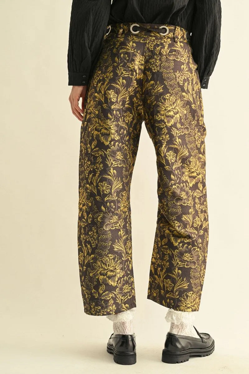 textured pant