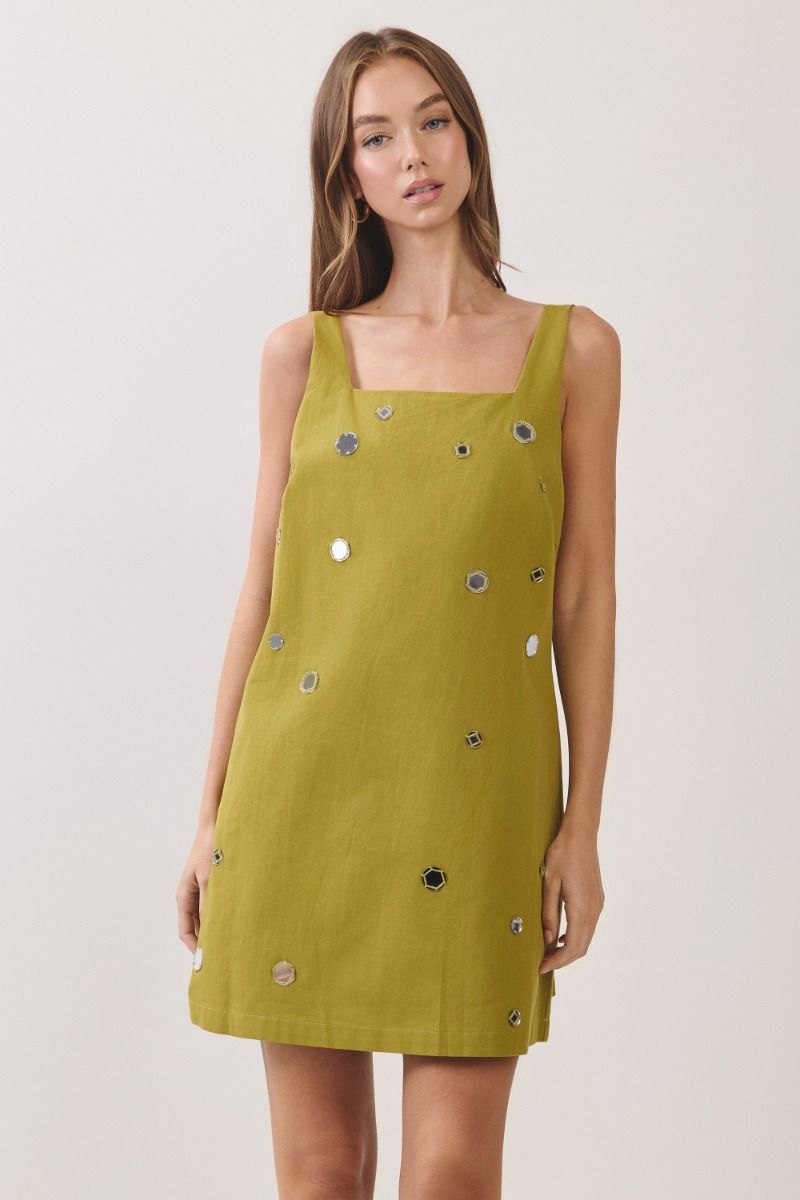 Alyssa mini dress olive