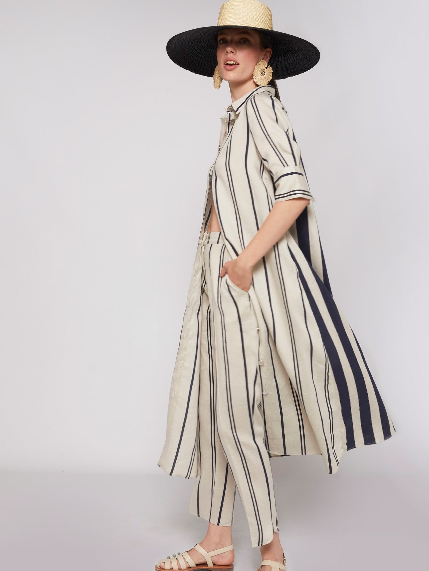 izzy Elba Stripes Dress