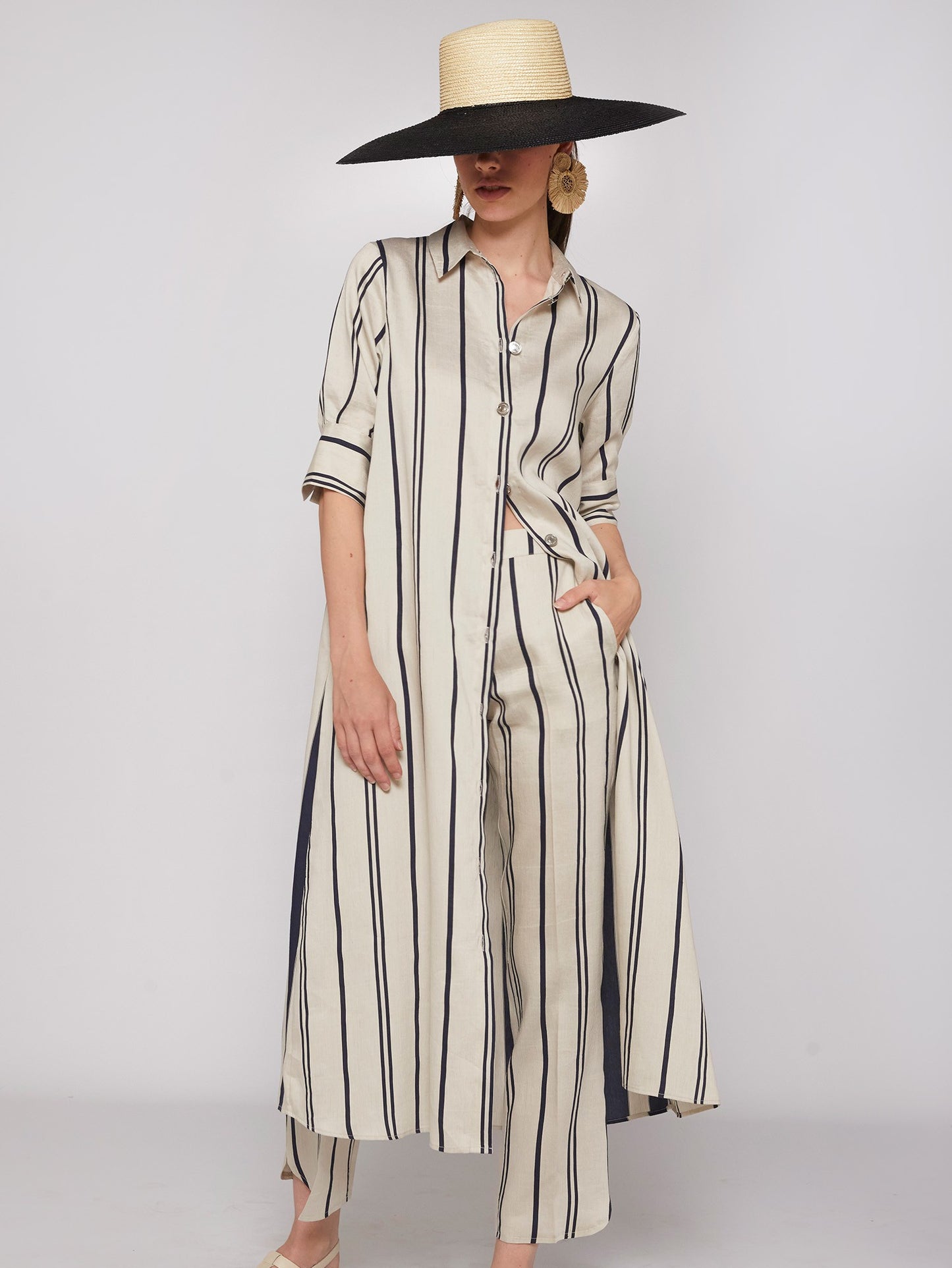 izzy Elba Stripes Dress
