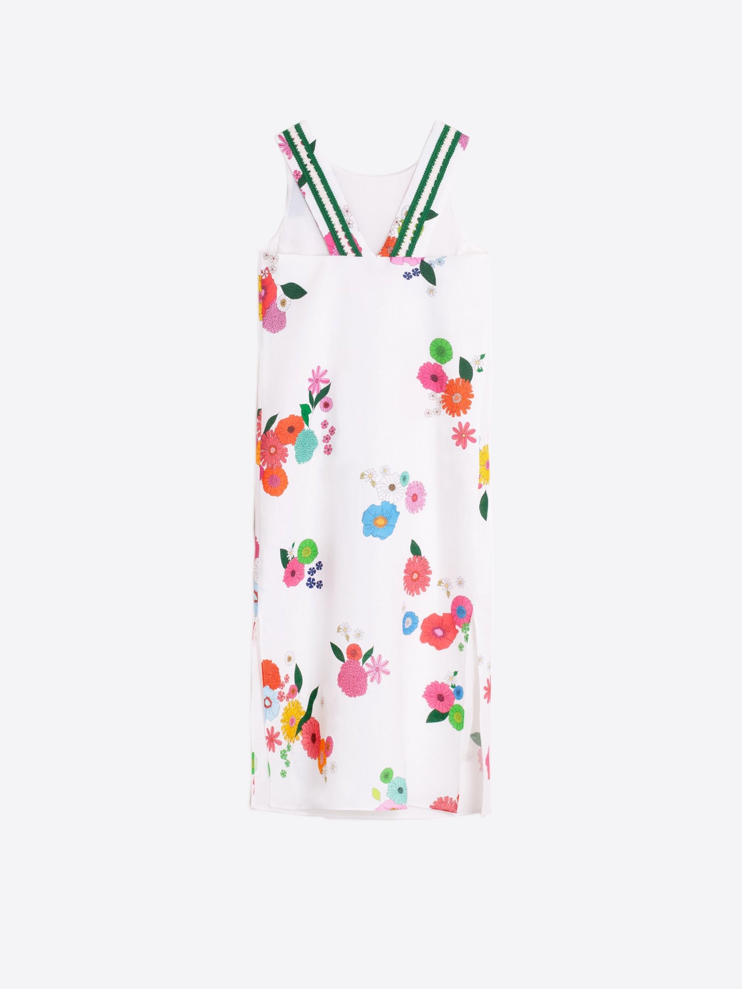 Liana Flower Dress Pure Linen