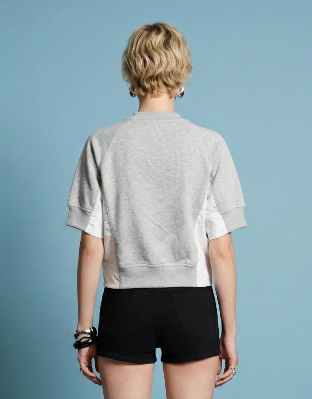 Terry Mixed Media Top