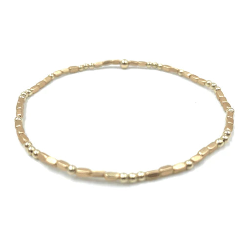 2mm Harbor Gold +Gold Filled Waterproof Bracelet - 7"