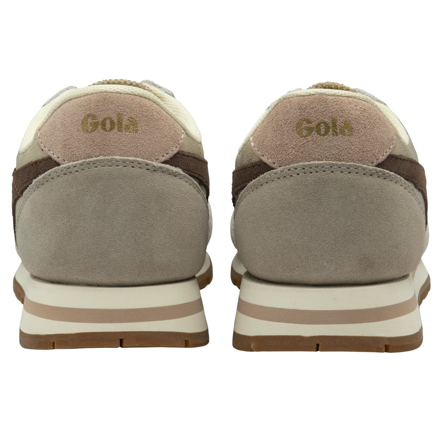 Gola Classics Women's Daytona Blaze Sneakers Gold/Dark Brown/Cameo