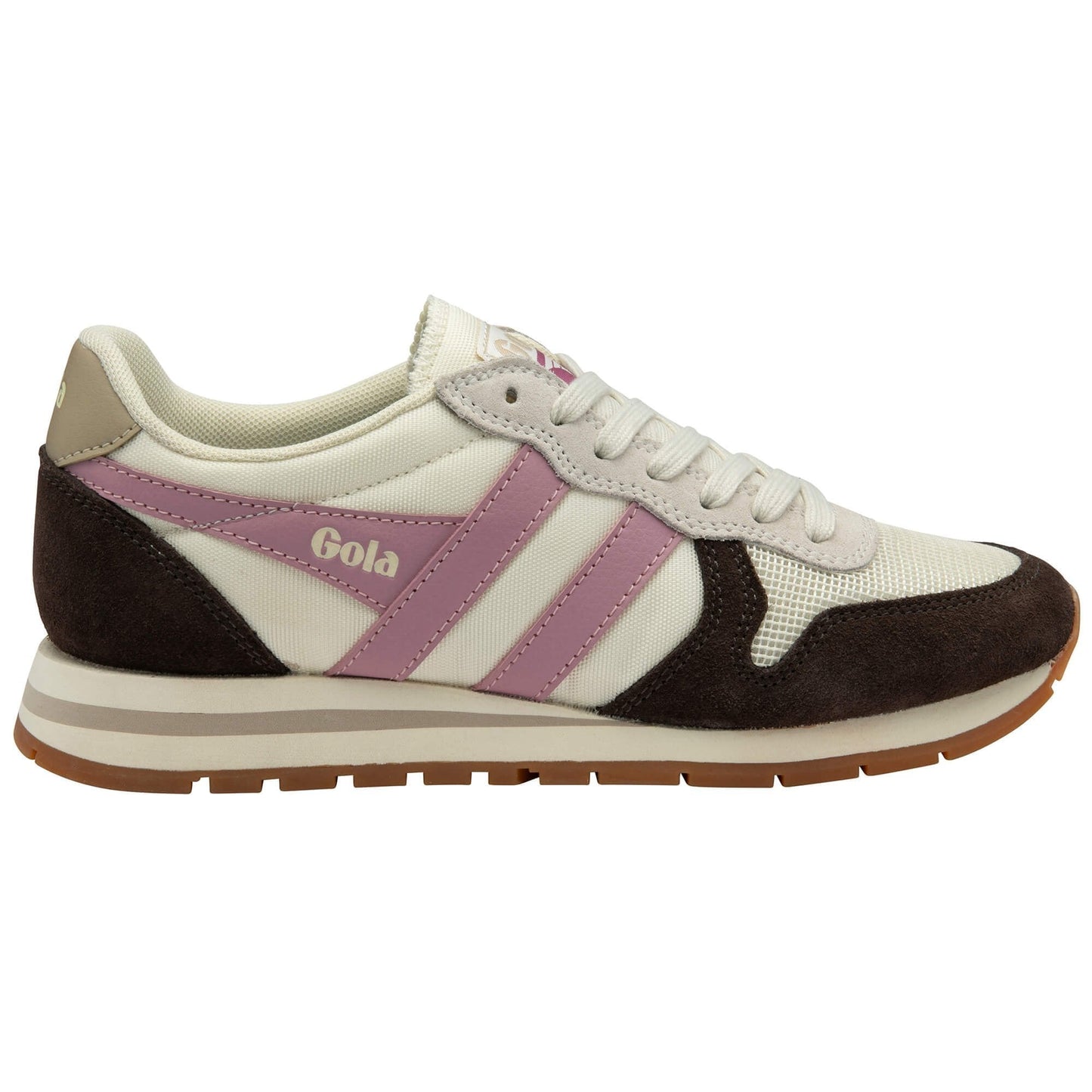Gola Classics Women's Daytona Sneakers Off White/Mocha/Candy