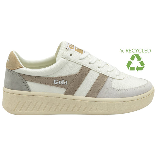 Womens Grand slam Trident Sneaker Grey Oat