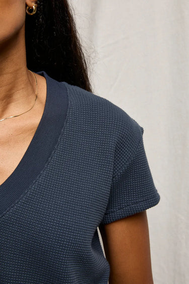 Jada Waffle Neck tee