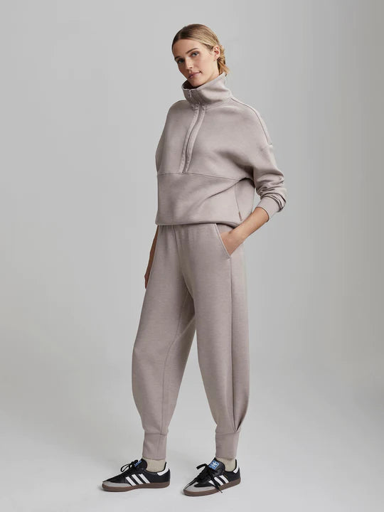 The Relaxed Pant 25 Taupe Marl