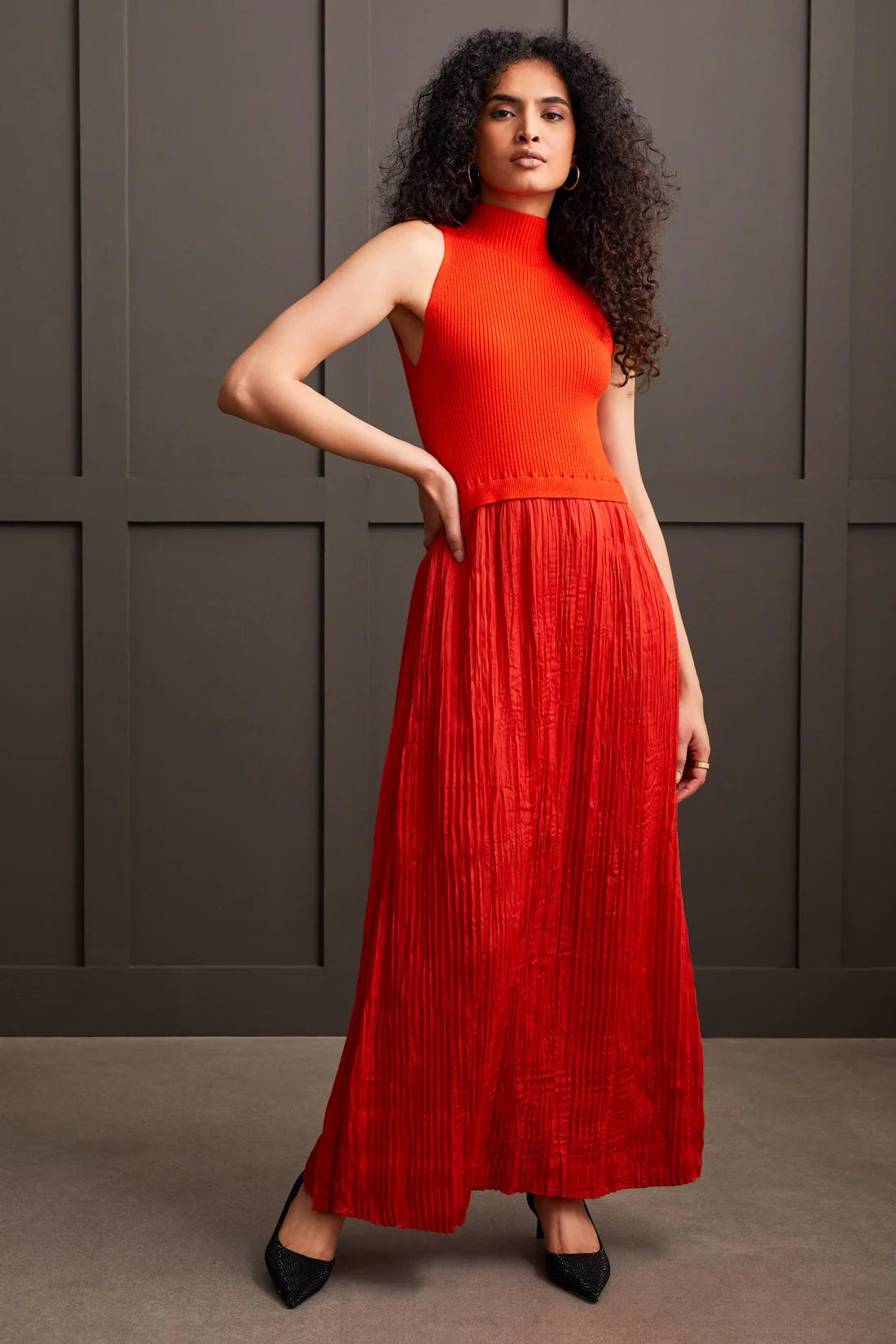 olivia rae maxi dress Fluid Drape Dress