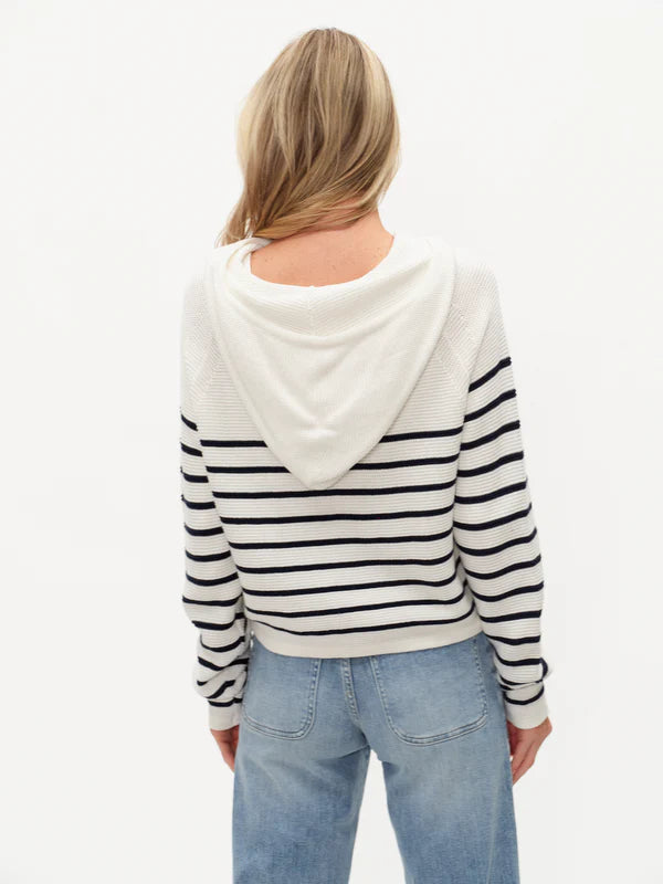 Anna Lora Hoodie Navy