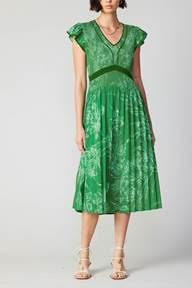 Spring Green Dress