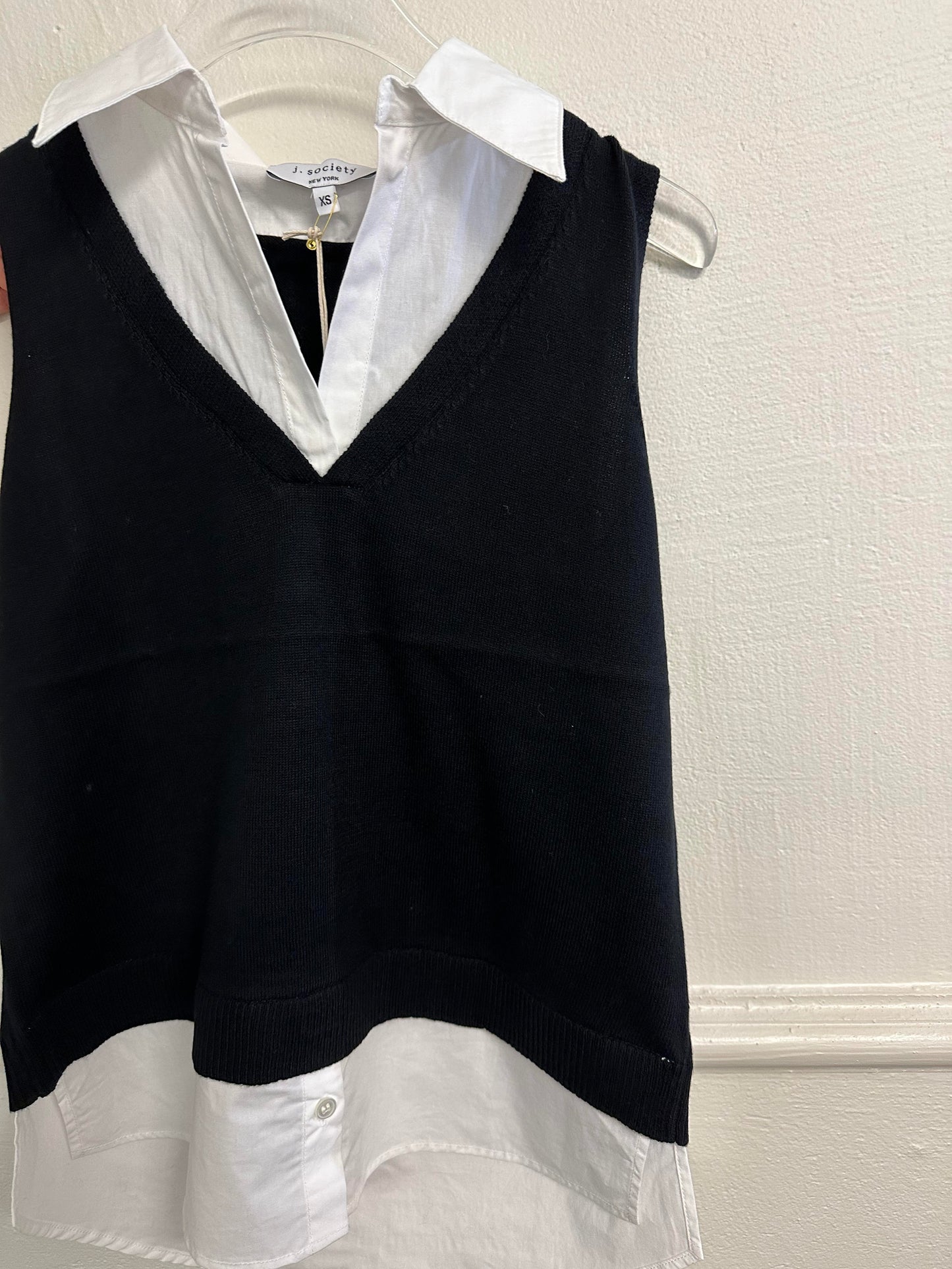 sleeveless Vest with shirting